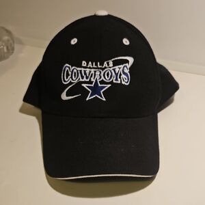 NFL Dallas Cowboys Black and White Hat
